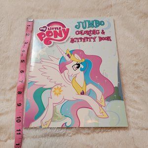 Hasbro | Toys | My Little Pony Jumbo Coloring Activity Book | Poshmark